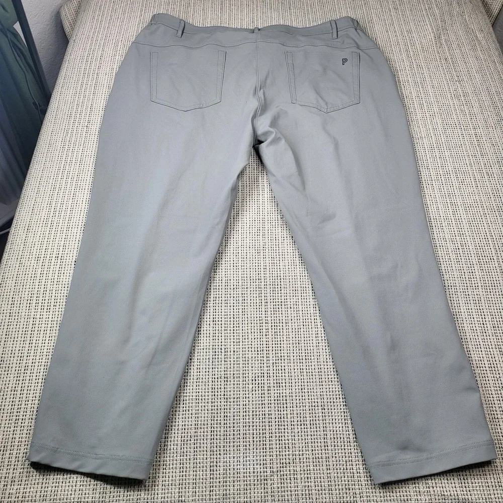 Public Rec Pants‎ Mens 40x28 Gray Chino Stretch Casual Travel Tech Golf Outdoor
